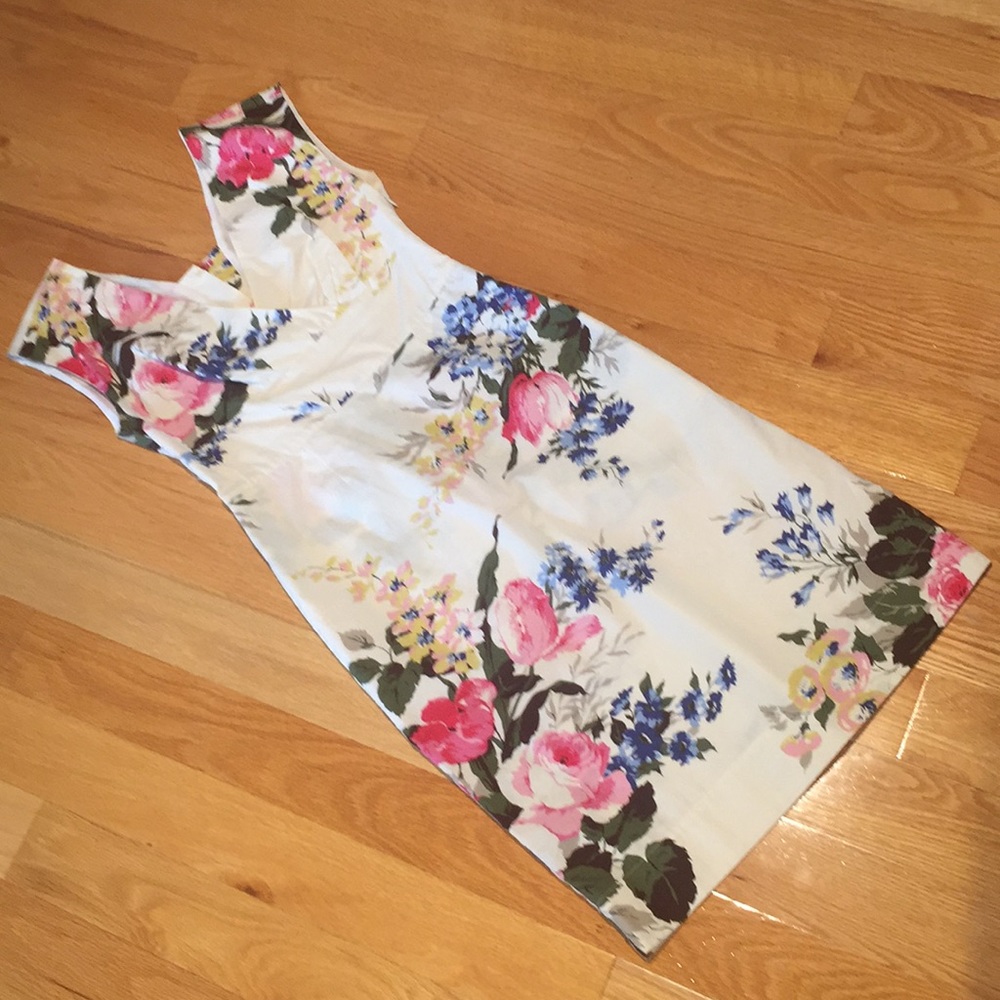 Floral cotton dress
